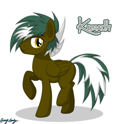 Size: 2449x2449 | Tagged: safe, artist:le-23, oc, oc:konadh, pegasus, pony, high res, male, simple background, solo, stallion, transparent background