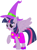 Size: 450x606 | Tagged: safe, artist:selenaede, artist:user15432, derpibooru import, twilight sparkle, twilight sparkle (alicorn), alicorn, base used, clothes, costume, halloween, halloween costume, hasbro, hasbro studios, hat, high heels, holiday, shoes, witch, witch costume, witch hat