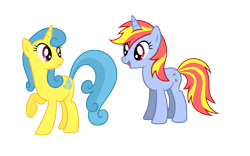 Size: 8000x5000 | Tagged: safe, artist:northernthestar, lemon hearts, oc, oc:dawn flame, pony, unicorn, absurd resolution, female, mare, simple background, transparent background