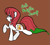 Size: 475x430 | Tagged: safe, artist:jessy, derpibooru import, oc, oc only, oc:palette swap, earth pony, pony, banner, brown background, female, mare, simple background, solo, tumblr:ask palette swap