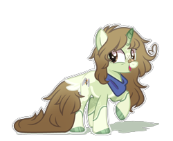 Size: 2400x1954 | Tagged: safe, artist:foxysparkle, oc, oc:margaret, pony, unicorn, female, mare, raised hoof, simple background, solo, transparent background