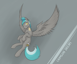 Size: 1280x1066 | Tagged: safe, artist:univertaz, oc, oc only, oc:crimson dream, pegasus, solo