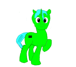 Size: 900x800 | Tagged: safe, artist:joeydr, derpibooru exclusive, derpibooru import, oc, oc only, oc:green byte, pony, unicorn, 2019 community collab, derpibooru community collaboration, looking at you, male, raised hoof, simple background, solo, stallion, transparent background