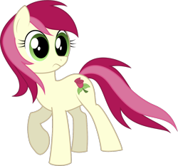 Size: 1084x1010 | Tagged: safe, artist:silentazrael, roseluck, earth pony, pony, cute, cuteluck, female, mare, simple background, solo, transparent background, vector