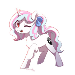 Size: 1000x1000 | Tagged: safe, artist:devour, oc, oc:moontrace, pony, unicorn, female, mare, solo