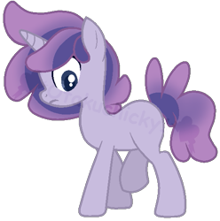 Size: 549x554 | Tagged: safe, artist:otakuchicky1, oc, oc:lilac dream, pony, unicorn, female, mare, simple background, solo, transparent background