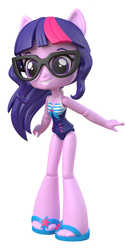 Size: 372x736 | Tagged: safe, artist:andrew hickinbottom, sci-twi, twilight sparkle, better together, equestria girls, forgotten friendship, clothes, swimsuit