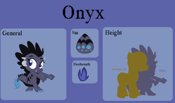 Size: 886x524 | Tagged: safe, artist:skittleartmlp, derpibooru import, oc, oc:onyx, dragon, dragon oc, solo