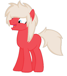 Size: 572x648 | Tagged: safe, artist:sapphireartemis, derpibooru import, oc, oc:red sprinkles, earth pony, pony, male, rule 63, simple background, solo, stallion, transparent background