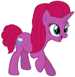 Size: 1021x1048 | Tagged: safe, artist:徐詩珮, oc, oc:betty pop, pony, unicorn, my little pony: the movie, base used, cute, female, magical lesbian spawn, mare, next generation, offspring, parent:glitter drops, parent:tempest shadow, parents:glittershadow, pretty, simple background, solo, transparent background