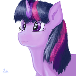 Size: 768x768 | Tagged: safe, artist:legionsunite, twilight sparkle, alicorn, pony, bust, cute, female, mare, realistic hair, simple background, solo, tongue out, transparent background, twiabetes