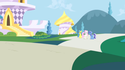 Size: 1280x720 | Tagged: safe, derpibooru import, screencap, lemon hearts, minuette, twinkleshine, pony, unicorn, friendship is magic, canterlot, female, mare