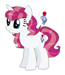 Size: 353x404 | Tagged: safe, artist:sweet-psycho-uwu, pony, unicorn, base used, female, ic, mare, offspring, parent:prince blueblood, parent:rarity, parents:rariblood, simple background, solo, transparent background