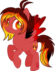 Size: 900x1167 | Tagged: safe, artist:space-higanbana, oc, oc:eternity, pegasus, pony, female, mare, show accurate, simple background, solo, transparent background