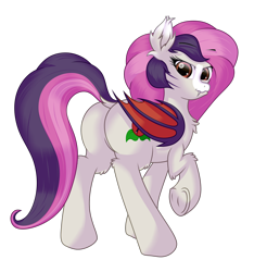 Size: 1512x1613 | Tagged: safe, artist:mewio, derpibooru import, oc, oc:rose bouton, bat pony, pony, female, solo