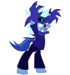 Size: 1843x1984 | Tagged: safe, artist:earth_pony_colds, derpibooru import, oc, oc only, oc:colds, oc:pigment, pony, clothes, costume, halloween, holiday, original art, simple background, solo, transparent background