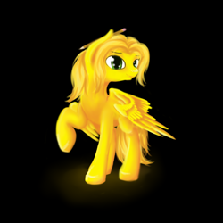Size: 1000x1000 | Tagged: safe, artist:sa-loony, oc, oc only, pony, pencil, simple background, solo