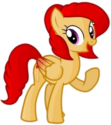 Size: 903x1018 | Tagged: safe, artist:rainbow eevee, object pony, original species, pegasus, pony, base used, battle for dream island, bfdi, colored wings, cute, female, mare, match, match (bfdi), match pony, ponified, raised hoof, solo, wings