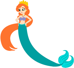 Size: 846x781 | Tagged: safe, artist:selenaede, artist:user15432, mermaid, equestria girls, barely eqg related, base used, clothes, crossover, crown, disney, equestria girls style, equestria girls-ified, fins, jewelry, mermaid tail, necklace, queen athena, regalia, seashell bra, seashell necklace, species swap, tail, the little mermaid, the little mermaid 3: ariel's beginning