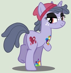 Size: 1024x1056 | Tagged: safe, artist:loveedovey, oc, oc:street art, pony, unicorn, amputee, congenital amputee, female, mare, missing limb, simple background, solo, stump