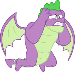 Size: 6168x5879 | Tagged: safe, artist:memnoch, spike, dragon, the last problem, gigachad spike, male, older, older spike, simple background, solo, transparent background, vector, winged spike, wings