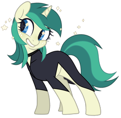 Size: 1482x1448 | Tagged: safe, oc, oc only, oc:spring starflower, pony, unicorn, choker, clothes, cute, female, simple background, smiling, trans girl, transgender, transparent background