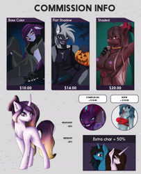 Size: 2204x2720 | Tagged: safe, artist:drarkusss0, oc, alicorn, anthro, earth pony, human, pegasus, pony, unicorn, advertisement, armpits, caption, commission, commission info, humanized, image macro, solo, text