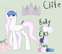 Size: 602x530 | Tagged: safe, artist:cashbott, derpibooru import, oc, oc:elite, cosmicverse, offspring, parent:fancypants, parent:fleur-de-lis, parents:fancyfleur, solo