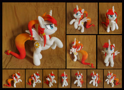 Size: 4631x3375 | Tagged: safe, artist:fireflytwinkletoes, oc, oc:air burst, alicorn, pony, female, irl, mare, photo, plushie, solo