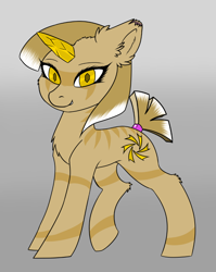 Size: 698x878 | Tagged: safe, artist:annonymouse, oc, pony, unicorn, brown mane, golden eyes