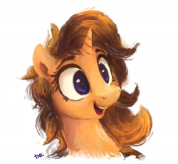 Size: 2048x1894 | Tagged: safe, artist:thefloatingtree, oc, oc only, pony, unicorn, bust, solo