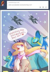 Size: 650x930 | Tagged: safe, artist:missmaeko, oc, oc:strawberry swirl, pony, unicorn, ask, female, french, mare, swirlycafe, wonderbolts poster