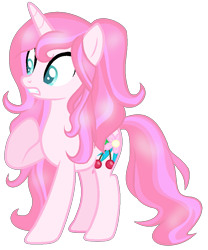 Size: 841x1009 | Tagged: safe, artist:doroshll, derpibooru import, oc, oc only, oc:cherry blossom, pony, unicorn, female, mare, simple background, solo, transparent background