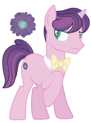 Size: 648x875 | Tagged: safe, artist:peachyprocyonid, oc, pony, unicorn, base used, bowtie, magical lesbian spawn, male, offspring, parent:cheerilee, parents:rarilee, simple background, solo, stallion, transparent background