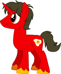 Size: 2509x3041 | Tagged: safe, artist:shadymeadow, oc, oc:fried egg, pony, unicorn, male, older, simple background, solo, stallion, transparent background