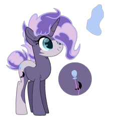 Size: 1348x1485 | Tagged: safe, artist:antiwalkercassie, derpibooru import, oc, pony, unicorn, female, magical lesbian spawn, mare, offspring, parent:pinkie pie, parent:princess luna, parents:lunapie, simple background, solo, transparent background