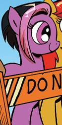 Size: 125x250 | Tagged: safe, idw, earth pony, pony, spoiler:comic, spoiler:comic10, dc comics, freefall (character), ponified