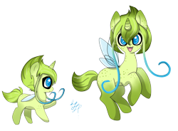 Size: 1024x753 | Tagged: safe, artist:projectblastart, oc, pony, celebi, crossover, pokémon, ponified, solo