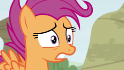 Size: 1920x1080 | Tagged: safe, screencap, scootaloo, pony, growing up is hard to do, older, solo