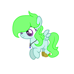 Size: 1024x1024 | Tagged: safe, artist:k3elliebear, derpibooru import, oc, oc:lily seed, pegasus, pony, female, filly, simple background, solo, transparent background