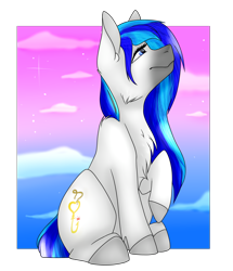 Size: 1400x1631 | Tagged: safe, artist:midnight magic, oc, oc only, oc:hooklined, earth pony, colored hooves, not shining armor, not vinyl scratch, raised hoof, simple background, transparent background