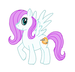 Size: 1434x1371 | Tagged: safe, artist:edhelistar, derpibooru exclusive, derpibooru import, oc, oc only, oc:sunny skies, pegasus, pony, female, mare, mixed media, raised hoof, simple background, solo, transparent background