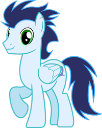 Size: 400x501 | Tagged: safe, artist:elizabethandadrien, edit, soarin', scar, simple background, solo, transparent background, vector