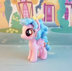 Size: 863x850 | Tagged: safe, artist:krowzivitch, cozy glow, pegasus, pony, bow, craft, female, figurine, filly, hair bow, photo, sculpture, solo, traditional art