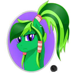 Size: 3000x3000 | Tagged: safe, artist:mythilas, oc, oc only, oc:vivid hues, pegasus, bust, long neck, portrait, simple background, solo, transparent background