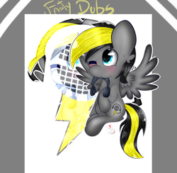 Size: 2559x2500 | Tagged: safe, artist:bl--blacklight, derpibooru import, oc, oc:fasty, pegasus, pony, chibi, cute, headphones, mane