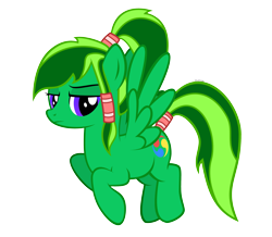 Size: 3435x3000 | Tagged: safe, artist:mythilas, oc, oc:vivid hues, pegasus, bedroom eyes, flying, frown, reference sheet in description, simple background, solo, transparent background, unamused