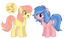 Size: 1780x1077 | Tagged: safe, artist:s1nb0y, derpibooru import, firefly, posey, pony, g1, base used, g1 to g4, generation leap, rule 63, simple background, transparent background