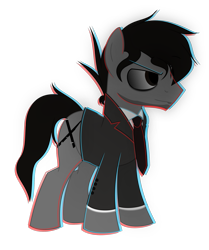 Size: 817x978 | Tagged: safe, artist:livj031, oc, oc:darkiplier, pony, markiplier, ponified, youtuber