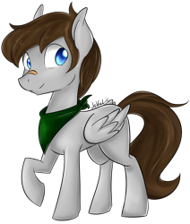 Size: 819x966 | Tagged: safe, artist:jovalic, oc, oc:fuselight, pegasus, pony, male, solo, stallion